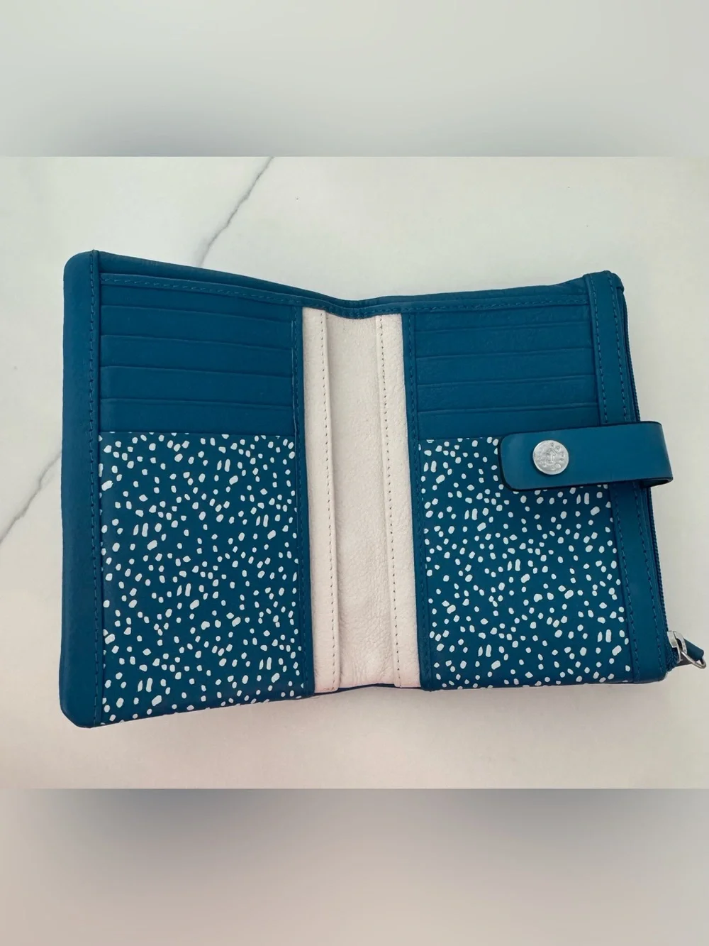 RADLEY LONDON Teal Zip Coin Purse with Front Pocket Wallet